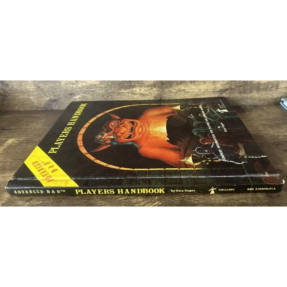 Dungeons and Dragons: Players Handbook (1980 Print), Hardcover Fast Safe Shippin